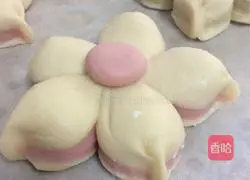 Illustration of how to make flower steamed buns 4