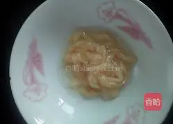 Illustration of how to make shredded chicken wontons 2