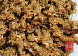 Illustration of how to make mutton dumplings 4