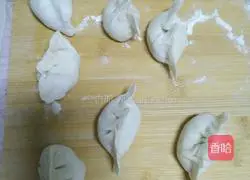 Pork Illustration of how to make fennel dumplings 11