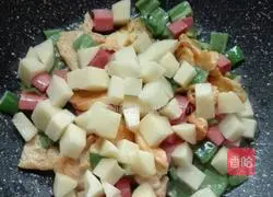 Assorted Egg Fried Rice Recipe Illustration 8