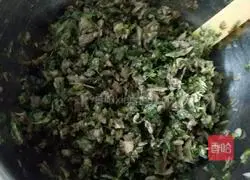 Illustration of how to make steamed buns stuffed with cabbage stuffing 10