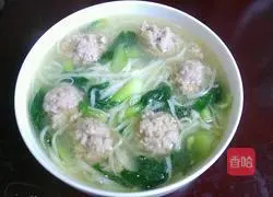 Illustration of how to make dumpling noodles in clear soup 5