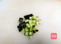 Illustration of how to make soy sauce fried rice 1