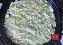 Illustration of how to make jade melon silk cake 7