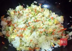 Golden Egg Fried Rice Recipe Illustration 5