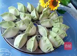 Illustration of how to make jade dumplings 7