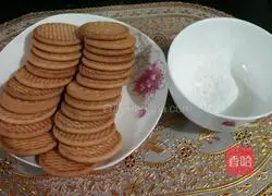 Red bean (crispy) cake recipe 2