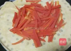 Illustration of how to make carrot pancakes 1