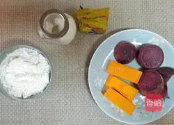 Illustration of how to make rose steamed buns 1