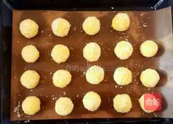 Illustration of how to make golden coconut steamed buns (originally made into coconut balls) 8