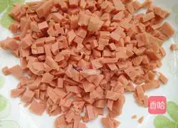 Illustration of how to make egg fried rice 2