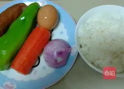 Green pepper fried rice recipe 1