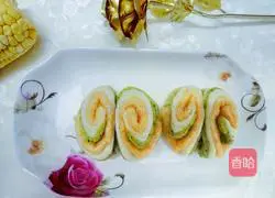 Illustration of how to make colorful flower steamed buns 7