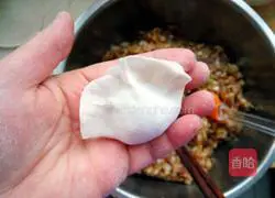 Illustration of how to make cabbage dumplings 9