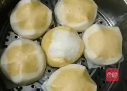Milk sweet potato flowering steamed buns recipe 19