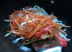 Illustration of how to make vegetarian fried pancakes 5