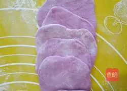 Illustration of how to make purple sweet potato buns 5