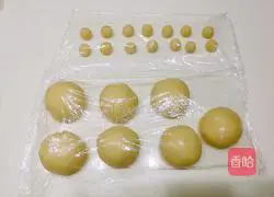 Illustration of how to make Pooh bean paste steamed buns 12