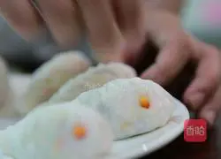 Illustration of how to make mustard dumplings 16