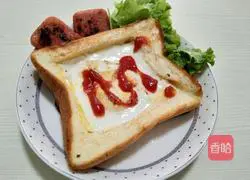 Illustration of making pan sandwich 9