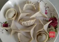 Illustration of how to make cabbage dumpling filling 8