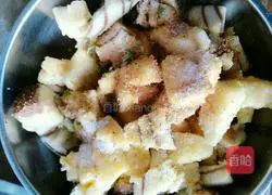 Illustration of how to make fried steamed buns 5