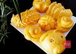  Illustration of how to make milky brown sugar pumpkin steamed buns 7