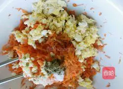 Illustration of how to make carrot buns 5