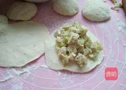 Illustration of how to make tofu pie 6