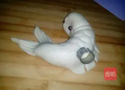 Illustration of how to make fish every year (carp steamed buns) 16