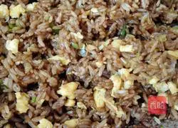 Soy sauce Illustration of how to make fried rice 9