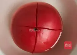 Illustration of how to make tomato and egg soup (pimple soup) 1