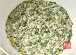 Chives Egg pancake recipe 7