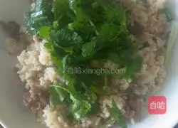 Illustration of how to make stir-fried beef rice 5