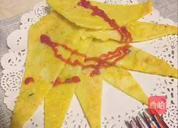 Illustration of how to make pan-fried glutinous rice egg pancake 7