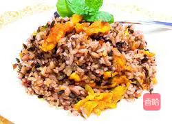 Illustration of how to make fried rice with sprouts and bean paste 7