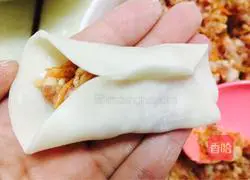 Illustration of how to make lazy dumplings 5