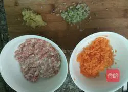 Illustration of how to make carrot stuffed buns 7