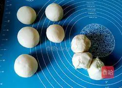 Illustration of how to make kidney bean buns 9