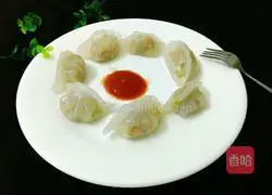 Illustration of how to make crystal dumplings 14