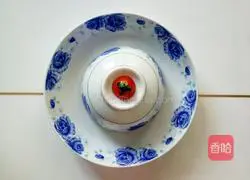 Illustration of how to make fried rice with carrots, cucumbers and eggs 9