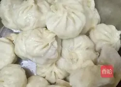 Illustration of how to make pickled cabbage and meat buns 7