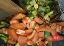 Illustration of how to make eggplant noodles 8