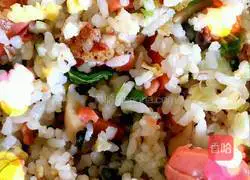 Homemade egg fried rice Illustration of practice 18