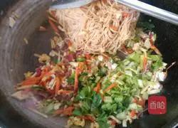 Illustration of how to make fried noodles 6