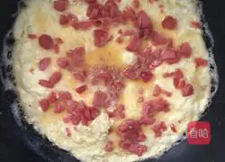 Hot Dog Egg Pancake Recipe Illustration 6