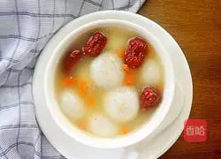 Illustration of making red date and wolfberry glutinous rice balls 9