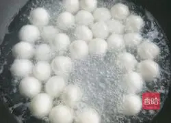 Illustration of how to make fruit glutinous rice balls 4