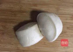 Illustration of how to make grilled steamed buns 1